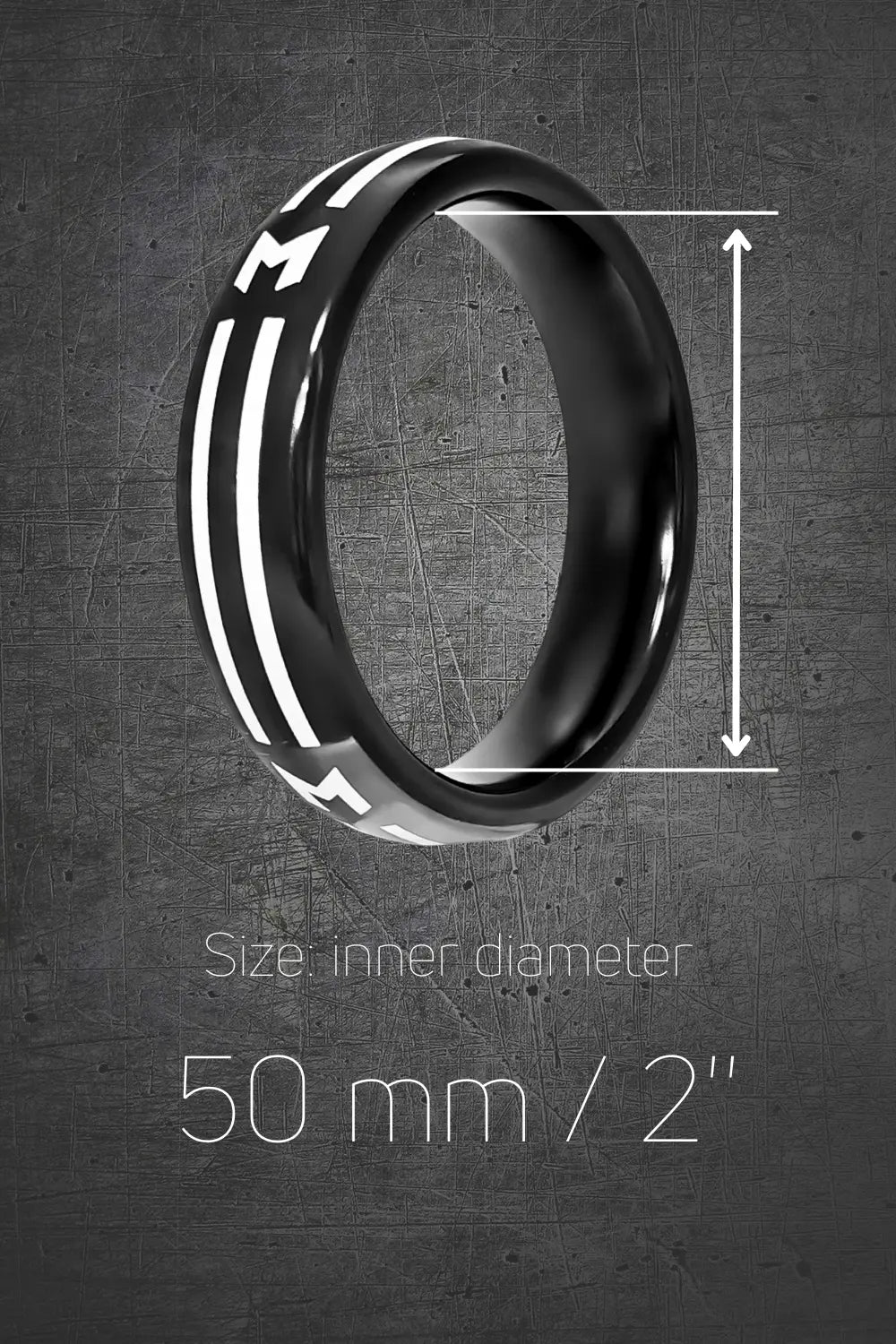 Maskulo Cock Ring "Midnight - M" - Maskulo - MCR101 - Y4 - Maskulo Global (EU) Store