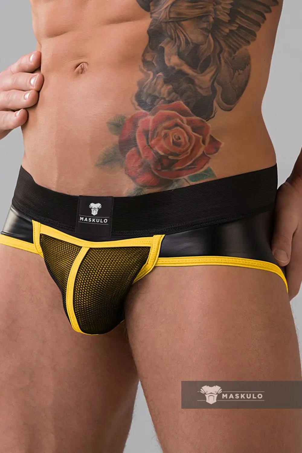 Youngero. Briefs. Mesh Codpiece. Regular Rear - Maskulo - MBR156-Y1 - Maskulo EU Global Online Store