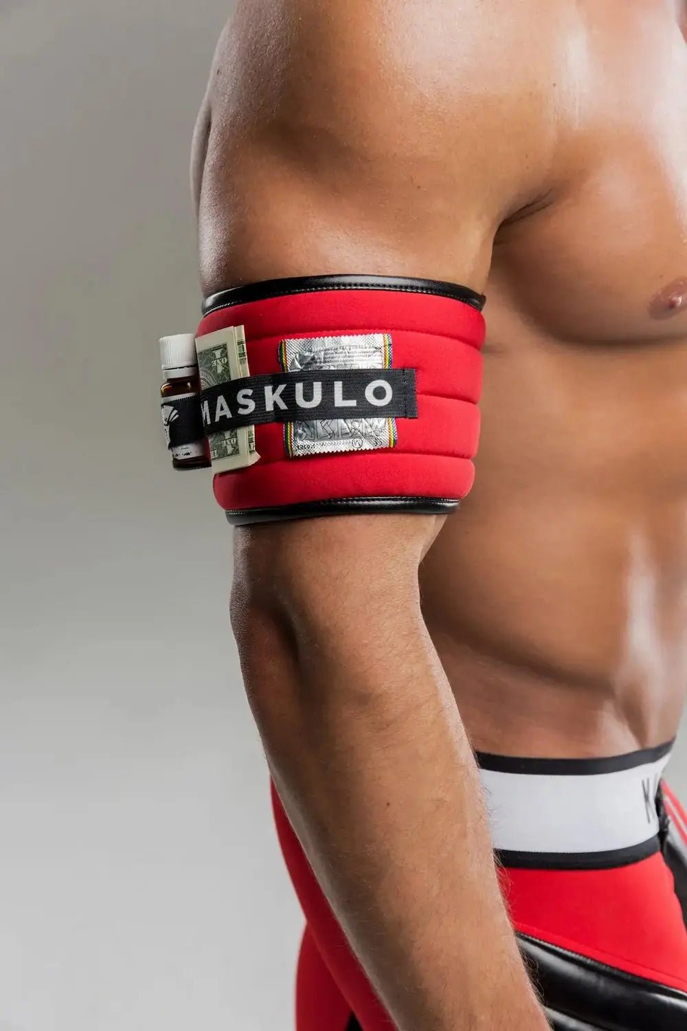 Armored. Biceps Band. Red - Maskulo - MAC161-Y1 - Maskulo EU Global Online Store