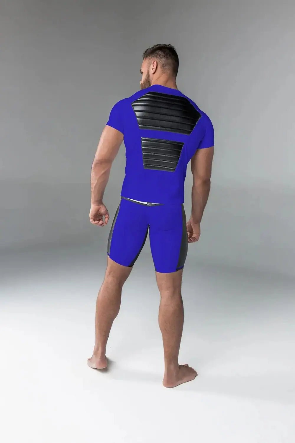 Armored. T-Shirt. Front Pads. Blue Royal - Maskulo - MTS108-Y1 - Maskulo EU Global Online Store