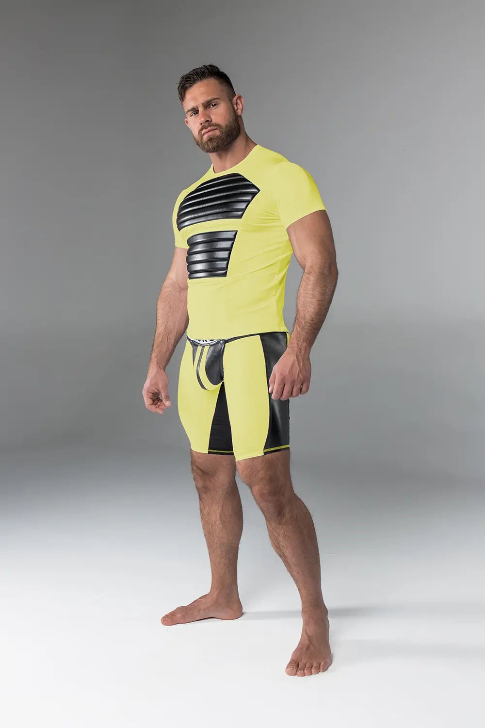 Armored. T-Shirt. Front Pads - Maskulo - MTS106-Y1 - Maskulo EU Global Online Store