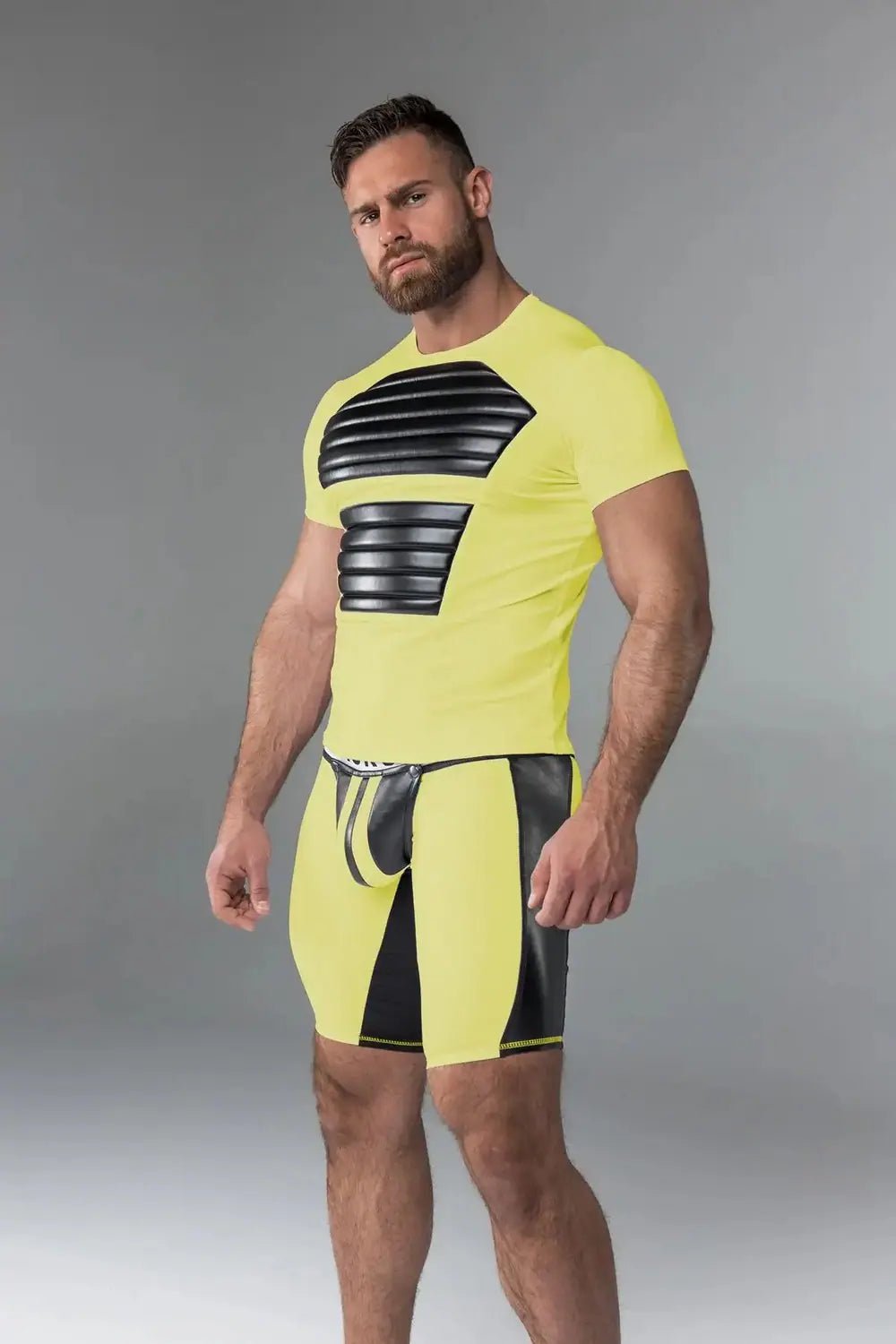 Armored. T-Shirt. Front Pads - Maskulo - MTS106-Y1 - Maskulo EU Global Online Store