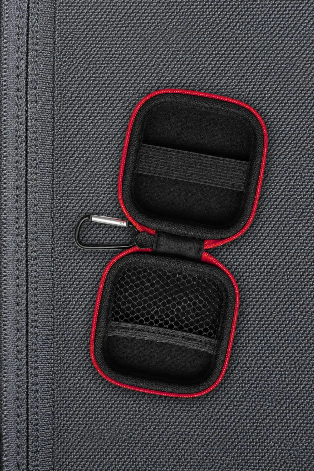 Irwin Wanderlust. Carabiner Zip-Case. Red - Maskulo - MCS103-YX- Maskulo EU Global Online Store