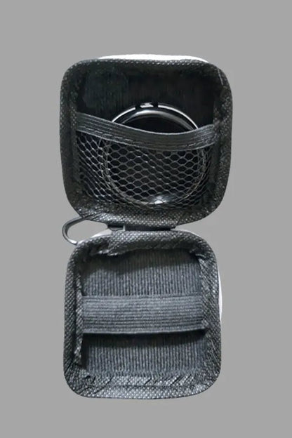 Jax Wanderlust. Mini Zip - Case with Carabiner. Black + White - Maskulo - MCS102-YX - Maskulo EU Global Online Store