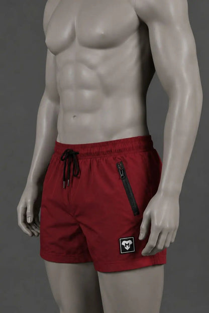 Jedd Synther Shorts. Red Dark - Maskulo - MSH250-Y1- Maskulo EU Global Online Store