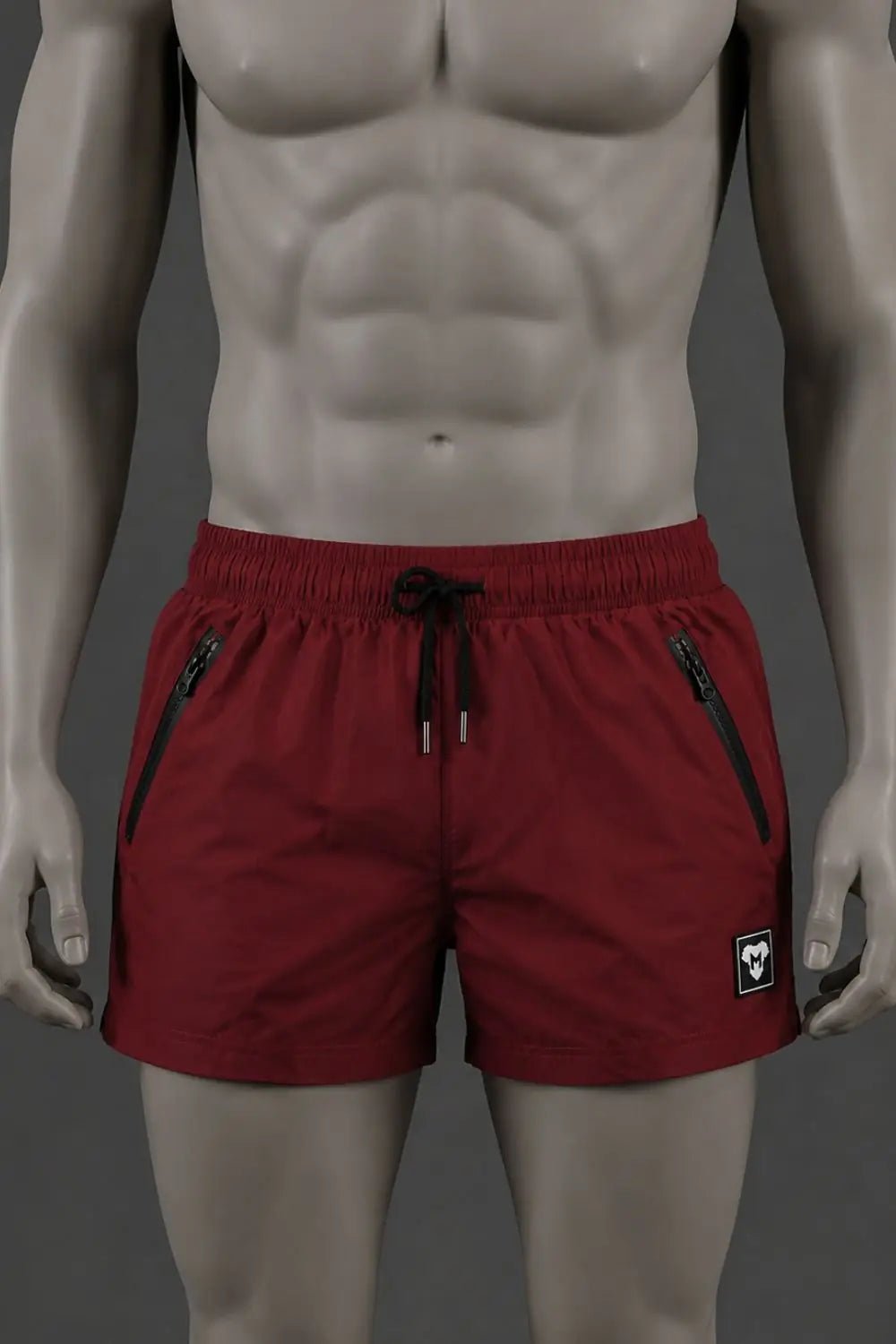 Jedd Synther Shorts. Red Dark - Maskulo - MSH250-Y1- Maskulo EU Global Online Store