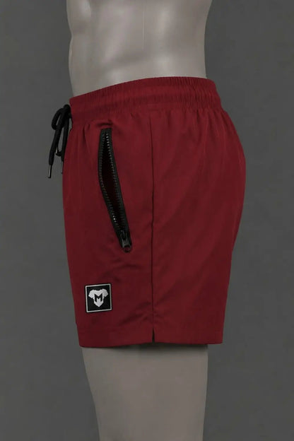 Jedd Synther Shorts. Red Dark - Maskulo - MSH250-Y1- Maskulo EU Global Online Store