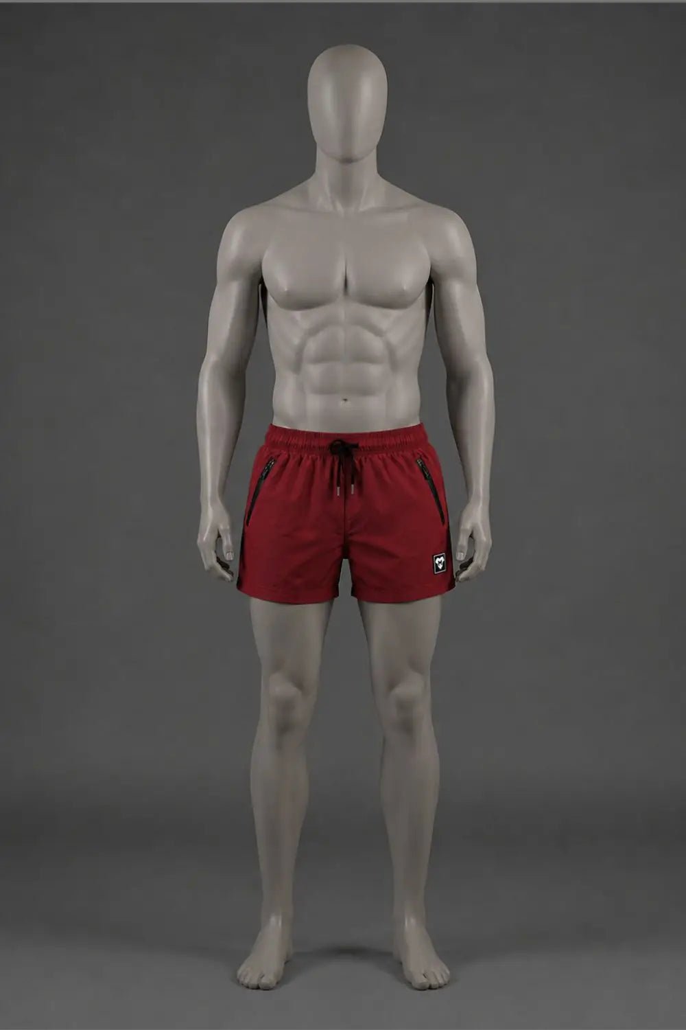 Jedd Synther Shorts. Red Dark - Maskulo - MSH250-Y1- Maskulo EU Global Online Store