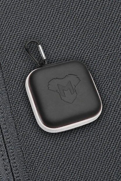 Leonardo Wanderlust. Carabiner Zip-Case. White - Maskulo - MCS102-YX- Maskulo EU Global Online Store