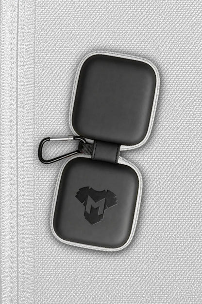 Leonardo Wanderlust. Carabiner Zip-Case. White - Maskulo - MCS102-YX- Maskulo EU Global Online Store