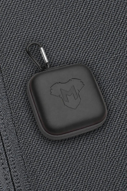 Maxwell Wanderlust. Carabiner Zip-Case. Black - Maskulo - MCS101-YX- Maskulo EU Global Online Store