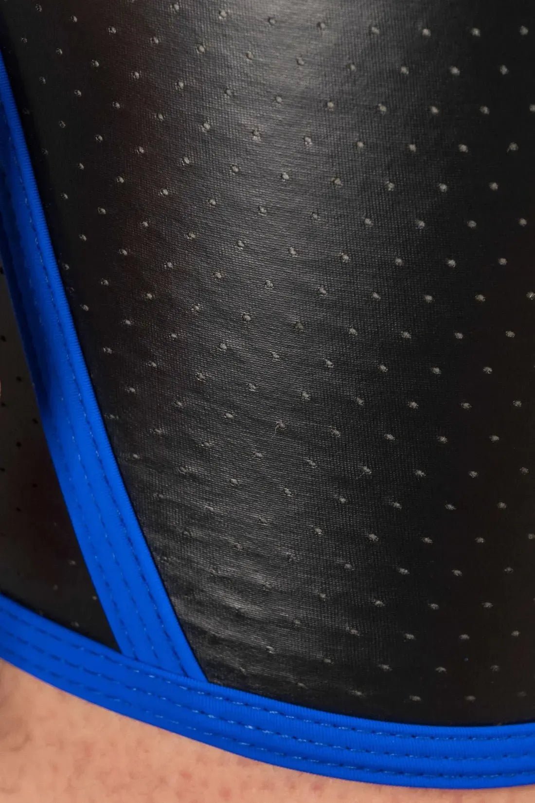 Outtox by Maskulo. Open Rear Shorts. Codpiece. Black and Blue - Outtox by Maskulo - XSH119-Y1 - Maskulo EU Global Online Store