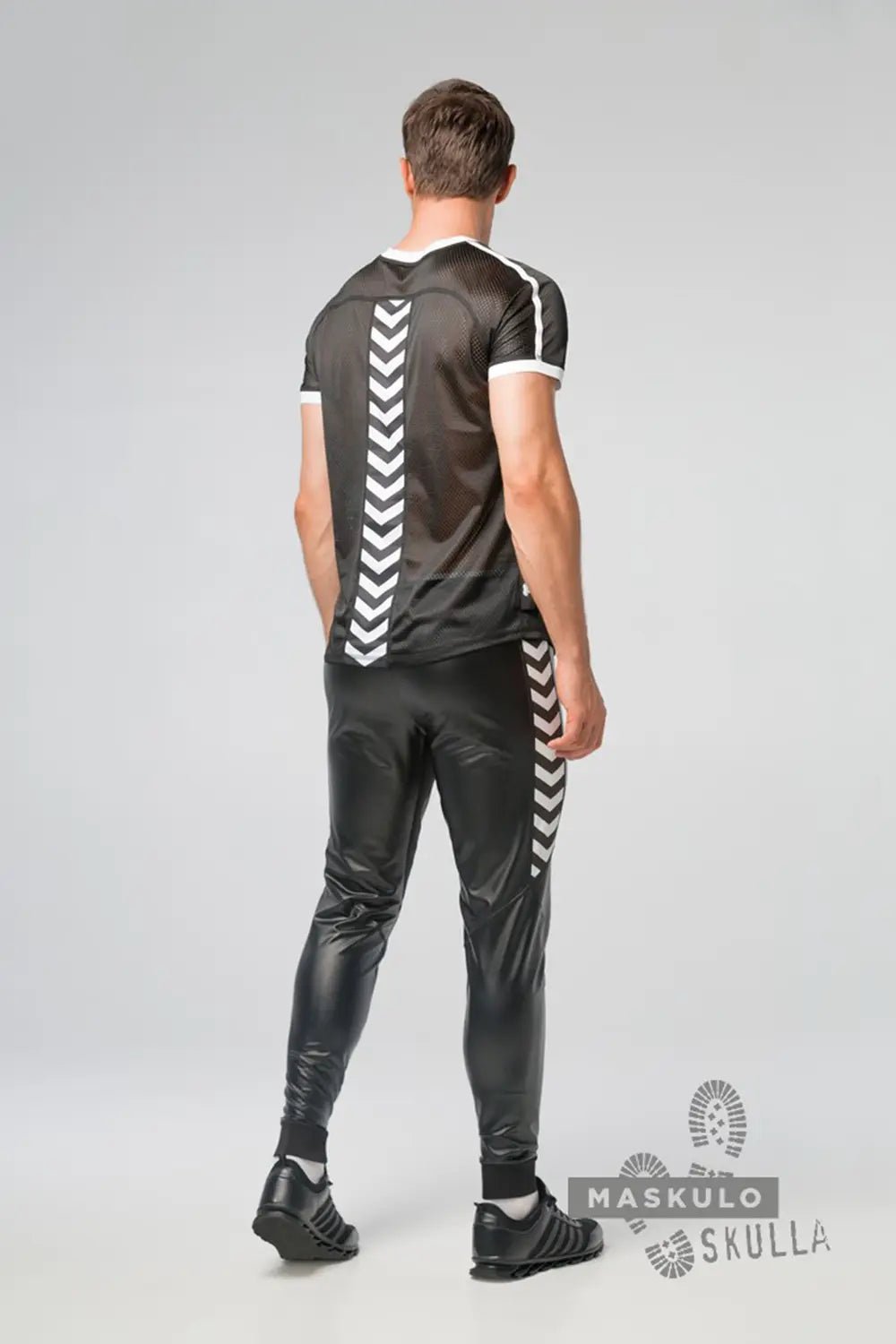 Skulla. Mesh T-Shirt. White - Maskulo - MTS114-Y1 - Maskulo EU Global Online Store