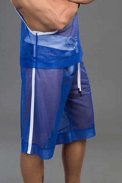 Youngero Knee - Length Shorts. Regular Rear. Blue Royal - Maskulo - MSH226-Y1 - Maskulo EU Global Online Store